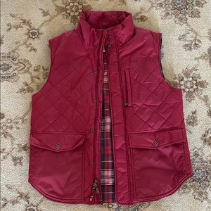 Men’s Southern Proper Red Puffer Vest